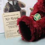 Teddy Kir Royal der große HERMANN Jahresbär 1996 von Hermann-Coburg Teddy Kir Royal der große HERMANN Jahresbär 1996 von Hermann-Coburg