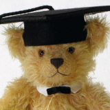Graduation Individual Bear Teddy Bear by Hermann-Coburg Graduation Individual Bear Teddy Bear by Hermann-Coburg