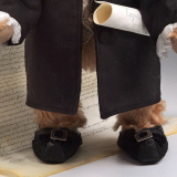 George Washington Teddybär von Hermann-Coburg George Washington Teddybär von Hermann-Coburg