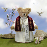 Summus Pontifex Franciscus Masterpiece Teddy Bear by Hermann-Coburg Summus Pontifex Franciscus Masterpiece Teddy Bear by Hermann-Coburg