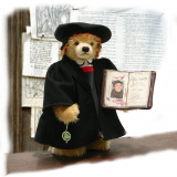 Reformationsteddy Dr. Martin Luther 40 cm Teddybär von Hermann-Coburg Reformationsteddy Dr. Martin Luther 40 cm Teddybär von Hermann-Coburg