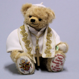 Papst Emeritus Benedikt XVI. In Memoriam 31. Dezember 2022 38 cm Teddybär von Hermann-Coburg Papst Emeritus Benedikt XVI. In Memoriam 31. Dezember 2022 38 cm Teddybär von Hermann-Coburg