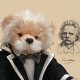 Edvard Grieg 40 cm Teddy Bear by Hermann-Coburg Edvard Grieg 40 cm Teddy Bear by Hermann-Coburg