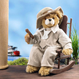 Mark Twain Teddy Bear by Hermann-Coburg Mark Twain Teddy Bear by Hermann-Coburg