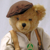 Tom Sawyer Teddybär von Hermann-Coburg Tom Sawyer Teddybär von Hermann-Coburg