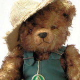 Huckelberry Finn Teddybär von Hermann-Coburg Huckelberry Finn Teddybär von Hermann-Coburg
