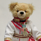 Kaiser Franz Joseph I von Österreich 40 cm Mohair Teddybär von Hermann-Coburg Kaiser Franz Joseph I von Österreich 40 cm Mohair Teddybär von Hermann-Coburg
