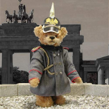 Kaiser Wilhelm II Teddy Bear by Hermann-Coburg Kaiser Wilhelm II Teddy Bear by Hermann-Coburg