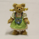 Bavarian Marksmens Girl 34 cm Teddy Bear by Hermann-Coburg Bavarian Marksmens Girl 34 cm Teddy Bear by Hermann-Coburg