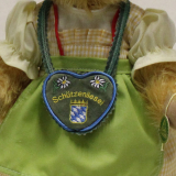 Bavarian Marksmens Girl 34 cm Teddy Bear by Hermann-Coburg Bavarian Marksmens Girl 34 cm Teddy Bear by Hermann-Coburg