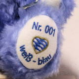 Sweet Bavarian-Girl weiß-blau 36 cm Teddybär von Hermann-Coburg Sweet Bavarian-Girl weiß-blau 36 cm Teddybär von Hermann-Coburg