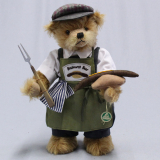 Der Bratwurst Brater 37 cm Teddybär von Hermann-Coburg Der Bratwurst Brater 37 cm Teddybär von Hermann-Coburg