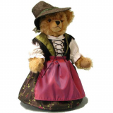Old Bavarian Girl Teddy Bear by Hermann-Coburg Old Bavarian Girl Teddy Bear by Hermann-Coburg