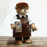 Bavarian Beer Brewer 37 cm Teddy Bear by Hermann-Coburg Bavarian Beer Brewer 37 cm Teddy Bear by Hermann-Coburg