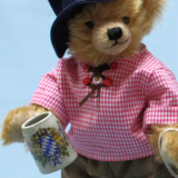 Vatertags-Ausflug mit Bollerwagen und Bierfass 34 cm Teddybär von Hermann-Coburg Vatertags-Ausflug mit Bollerwagen und Bierfass 34 cm Teddybär von Hermann-Coburg