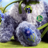 Cornflower - Kornblume Teddybär von Hermann-Coburg Cornflower - Kornblume Teddybär von Hermann-Coburg