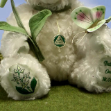 Butterfly Orchid - Waldhyazinthe Teddy Bear by Hermann-Coburg Butterfly Orchid - Waldhyazinthe Teddy Bear by Hermann-Coburg