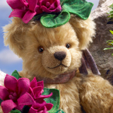 Alpenrose - Alpine Rose Teddybär von Hermann-Coburg Alpenrose - Alpine Rose Teddybär von Hermann-Coburg
