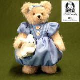 Alice in Wonderland Teddy Bear by Hermann-Coburg Alice in Wonderland Teddy Bear by Hermann-Coburg