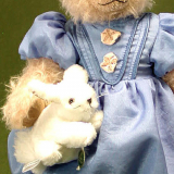 Alice in Wonderland Teddy Bear by Hermann-Coburg Alice in Wonderland Teddy Bear by Hermann-Coburg