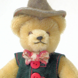 Miniatur Steh-Bär Bavarian Boy Teddy Bear by Hermann-Coburg Miniatur Steh-Bär Bavarian Boy Teddy Bear by Hermann-Coburg
