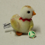 Mohair Miniatur Küken „Erni“ 8 cm Teddybär von Hermann-Coburg Mohair Miniatur Küken „Erni“ 8 cm Teddybär von Hermann-Coburg