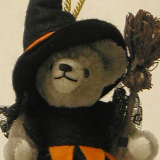 Kleine Hexe Teddybär von Hermann-Coburg Kleine Hexe Teddybär von Hermann-Coburg