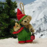 Weihnachtswichtl Teddy Bear by Hermann-Coburg