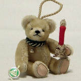 Little Christmas Light 12,5 cm Teddy Bear by Hermann-Coburg Little Christmas Light 12,5 cm Teddy Bear by Hermann-Coburg