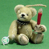Little Christmas Light 12,5 cm Teddy Bear by Hermann-Coburg Little Christmas Light 12,5 cm Teddy Bear by Hermann-Coburg