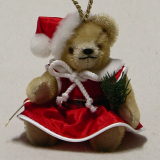 Santas kleine Weihnachtsfee 13 cm Teddybär von Hermann-Coburg Santas kleine Weihnachtsfee 13 cm Teddybär von Hermann-Coburg