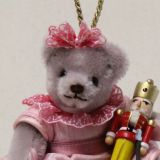 Clara and the Nutcracker 13 cm Teddy Bear by Hermann-Coburg Clara and the Nutcracker 13 cm Teddy Bear by Hermann-Coburg