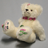 Claude Monet - Seerosenbär Water-Lily 33 cm Mohair Teddybär von Hermann-Coburg Claude Monet - Seerosenbär Water-Lily 33 cm Mohair Teddybär von Hermann-Coburg