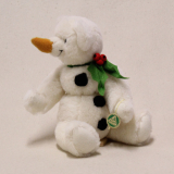 A Snowman for Cuddling 30 cm Teddy Bear by Hermann-Coburg A Snowman for Cuddling 30 cm Teddy Bear by Hermann-Coburg