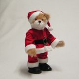 Santa Claus 39 cm Teddybär von Hermann-Coburg Santa Claus 39 cm Teddybär von Hermann-Coburg