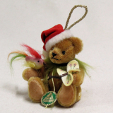 Weihnachten im Regenwald Ornament 14 cm Teddybär von Hermann-Coburg Weihnachten im Regenwald Ornament 14 cm Teddybär von Hermann-Coburg