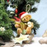 Weihnachten im Regenwald Ornament 14 cm Teddybär von Hermann-Coburg Weihnachten im Regenwald Ornament 14 cm Teddybär von Hermann-Coburg