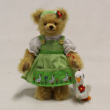 Gänseliesel 33 cm Teddybär von Hermann-Coburg Gänseliesel 33 cm Teddybär von Hermann-Coburg