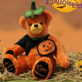 Jack OLantern Halloween Bär 2018 36 cm Teddybär von Hermann-Coburg Jack OLantern Halloween Bär 2018 36 cm Teddybär von Hermann-Coburg