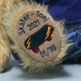 Skater Toni 32 cm Teddybär von Hermann-Coburg Skater Toni 32 cm Teddybär von Hermann-Coburg