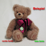 HERMANN Individualbären mit persönlicher Stickerei HERMANN Individualbären mit persönlicher Stickerei