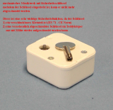 mechanisches Musikwerk mit Sicherheitschlüssel und Handaufzug mechanisches Musikwerk mit Sicherheitschlüssel und Handaufzug