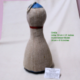 Kegel-Objekt mit einem Halsstreifen Renate Müller Kegel-Objekt mit einem Halsstreifen Renate Müller