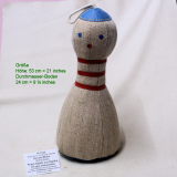 Kegel-Objekt mit drei Halsstreifen Renate Müller Kegel-Objekt mit drei Halsstreifen Renate Müller