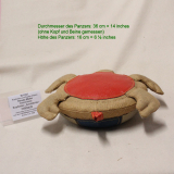 Mittelgroßes Rupfentier Schildkröte Renate Müller Mittelgroßes Rupfentier Schildkröte Renate Müller