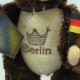 Gedenkbr 2024 zum 35. Jahrestag Fall der Mauer am 9. November 1989 24 cm Teddybr von Hermann-Coburg