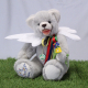 Kleiner Friedensbr #01 36 cm Teddybr von Hermann-Coburg