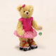 Rollschuh Lilly mit ihren Roller Skates 32 cm Teddybr von Hermann-Coburg
