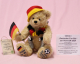 Deutscher Fan-B�r Heim EM 2024 #001 von Hermann-Coburg
