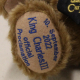 King Charles III. Proclamation Bear 35 cm Teddy Bear by Hermann-Coburg
